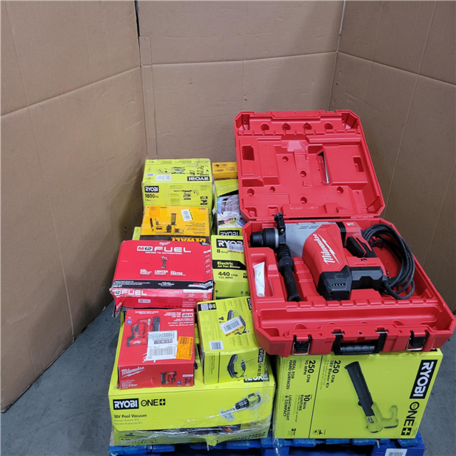 CALIFORNIA AS-IS TOOL PALLET