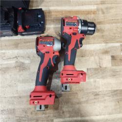 HOUSTON LOCATION - AS - IS Milwaukee 18-Volt Lithium-Ion Brushless Cordless Compact Hammer Drill/Impact Combo Kit