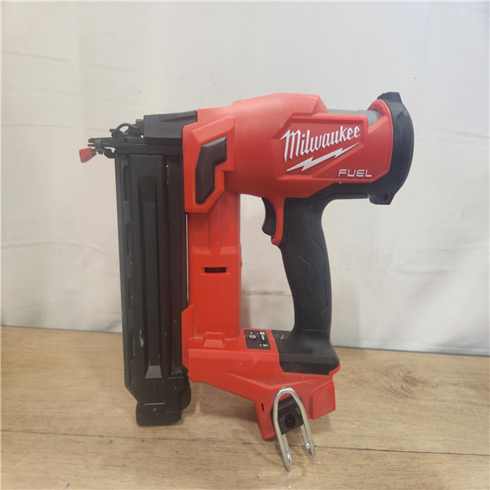 AS-IS- Milwaukee FUEL 18-Volt Lithium-Ion Brushless Cordless Gen II 18-Gauge Brad Nailer (Tool-Only)