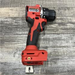 AS-IS Milwaukee 18V Lithium-Ion Brushless Cordless 1/2 in. Compact Hammer Drill/Driver (Tool-Only)