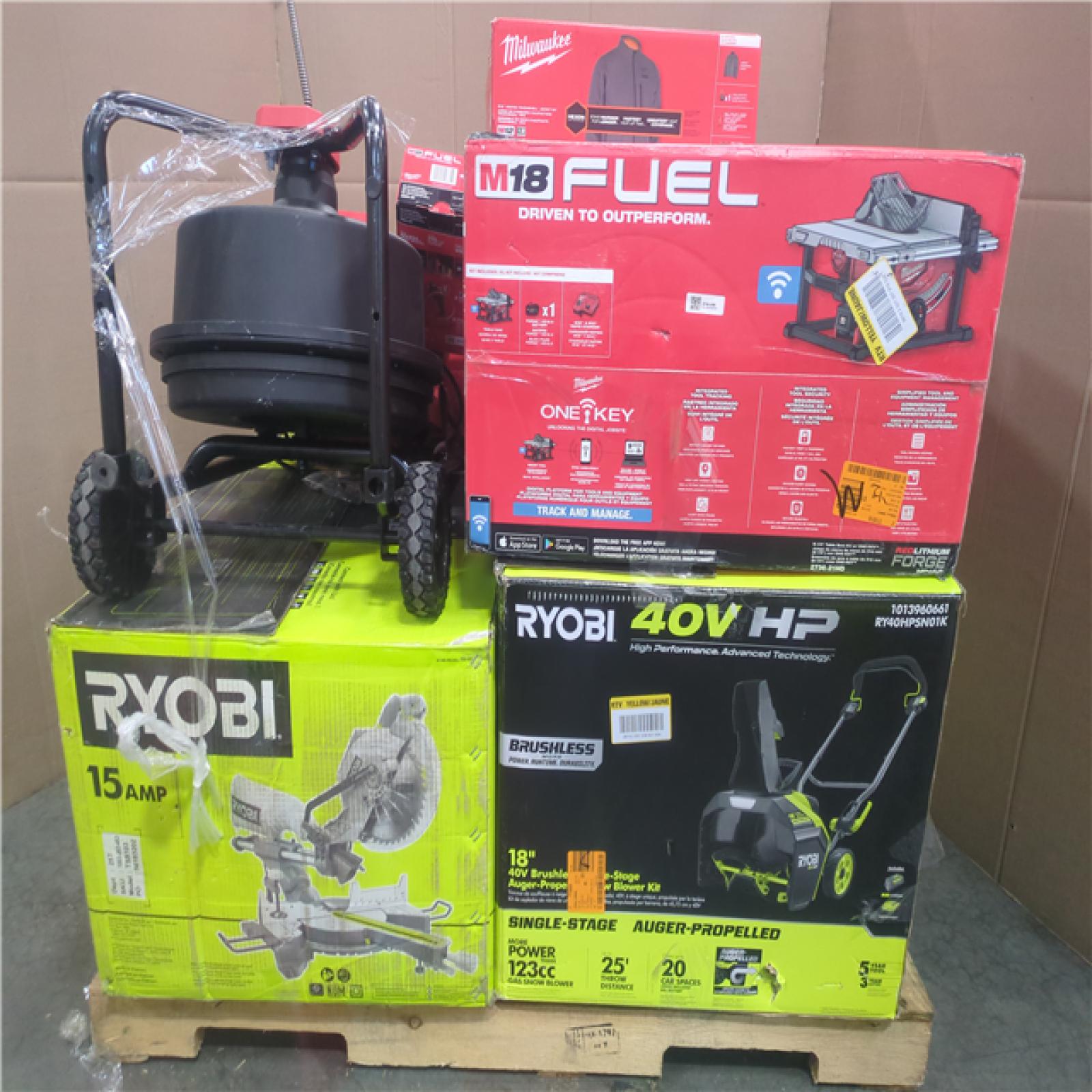 CALIFORNIA AS-IS TOOL PALLET