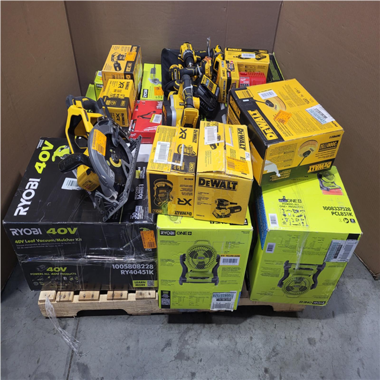 CALIFORNIA AS-IS TOOL PALLET