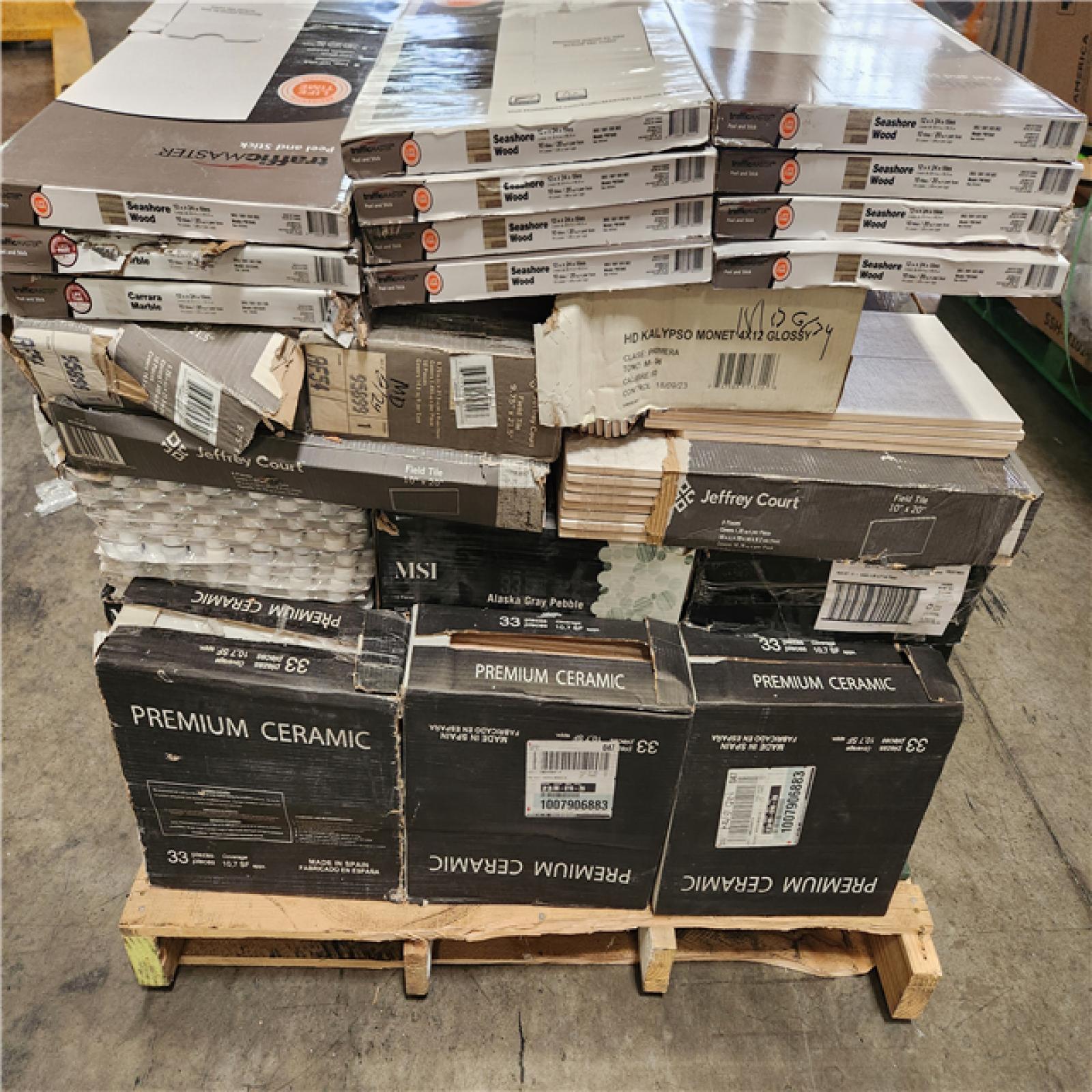 Phoenix AS-IS Mixed Flooring and Wall Tile Pallet