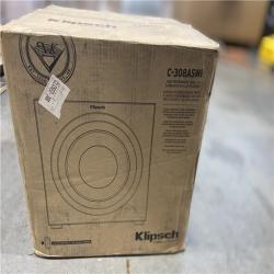 DALLAS LOCATION - Klipsch C-308ASWi Subwoofer with 8 Front-Firing Cerametallic Driver