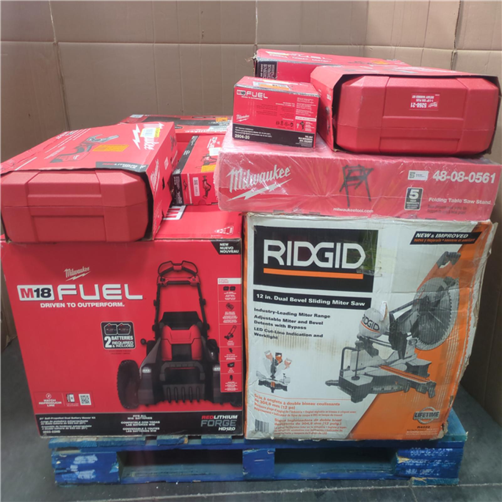 CALIFORNIA AS-IS TOOL PALLET