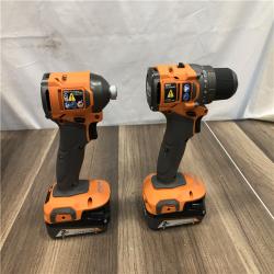 AS-IS RIDGID 18V SubCompact Brushless 2-Tool Combo Kit