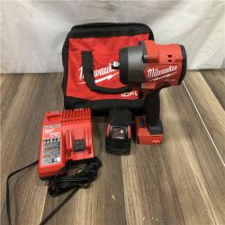 AS-IS Milwaukee FUEL 18V Lithium-Ion Brushless Cordless 1/2 in. Impact Wrench w/Friction Ring Kit