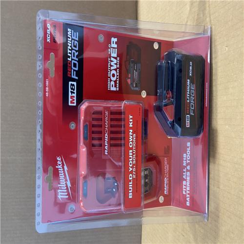 NEW! M18 18-Volt Lithium-Ion REDLITHIUM FORGE Starter Kit with 8.0Ah Battery and Rapid Charger