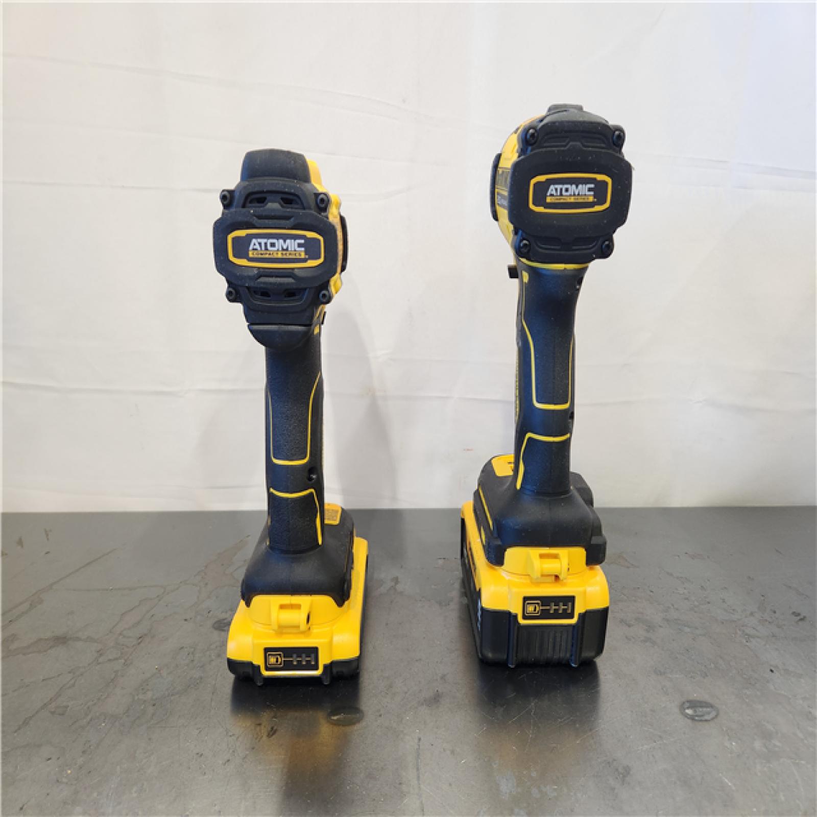 AS-IS- DeWalt 2-Tool Combo Kit W/ (2) BATTERY & CHARGER