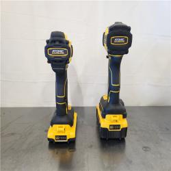 AS-IS- DeWalt 2-Tool Combo Kit W/ (2) BATTERY & CHARGER