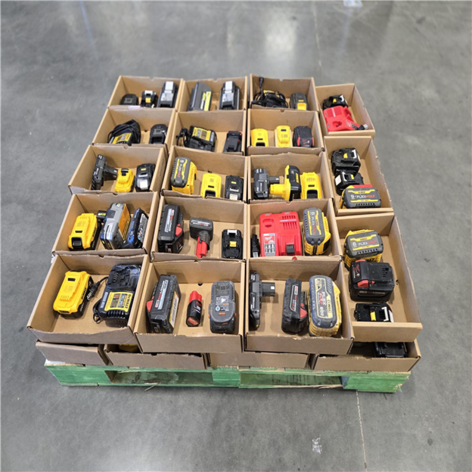 DALLAS LOCATION AS-IS- BATTERY PALLET