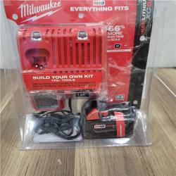 AS-IS Milwaukee M18 18-Volt Lithium-Ion XC Battery Starter Kit