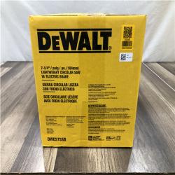 NEW - DEWALT 15 Amp 7-1/4 in. Lightweight Circular Saw with Electric Brake
