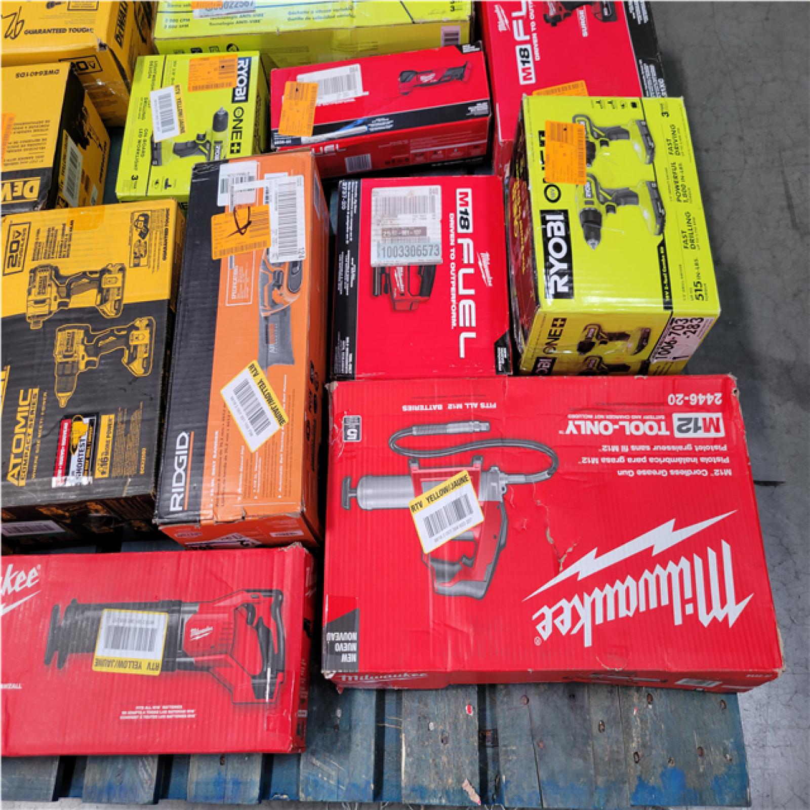 CALIFORNIA AS-IS TOOL PALLET