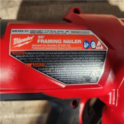 HOUSTON LOCATION - AS-IS Milwaukee FUEL 3-1/2 in. 18-Volt 30-Degree Lithium-Ion Brushless Cordless Framing Nailer (Tool-Only)
