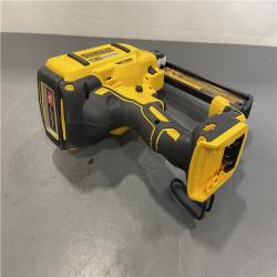 AS-IS - DEWALT Cordless 18-Gauge Narrow Crown Stapler (Tool Only) With Contractor Bag