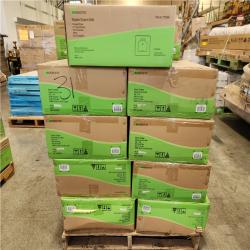 Phoenix Location NEW Seasons Square Drop-in Sink Vitreous China 4 Faucet Center Front Overflow White ADA Compliant Pallet  (19 Sinks) (Sealed)
