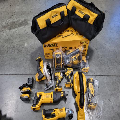 CALIFORNIA AS-IS DEWALT 10-TOOL COMBO KIT