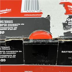 NEW - Milwaukee Cordless Compact Impact Wrench with Pin Detent (Tool-Only)