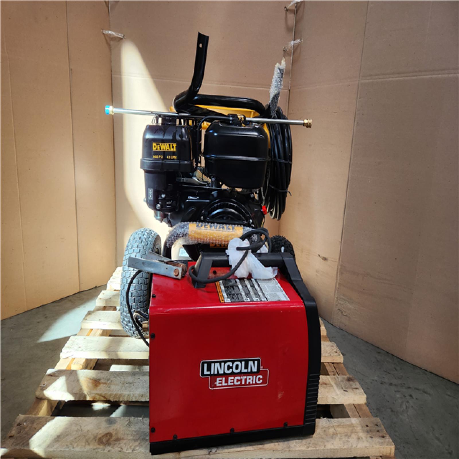 California As-Is Outdoor Power Equipment