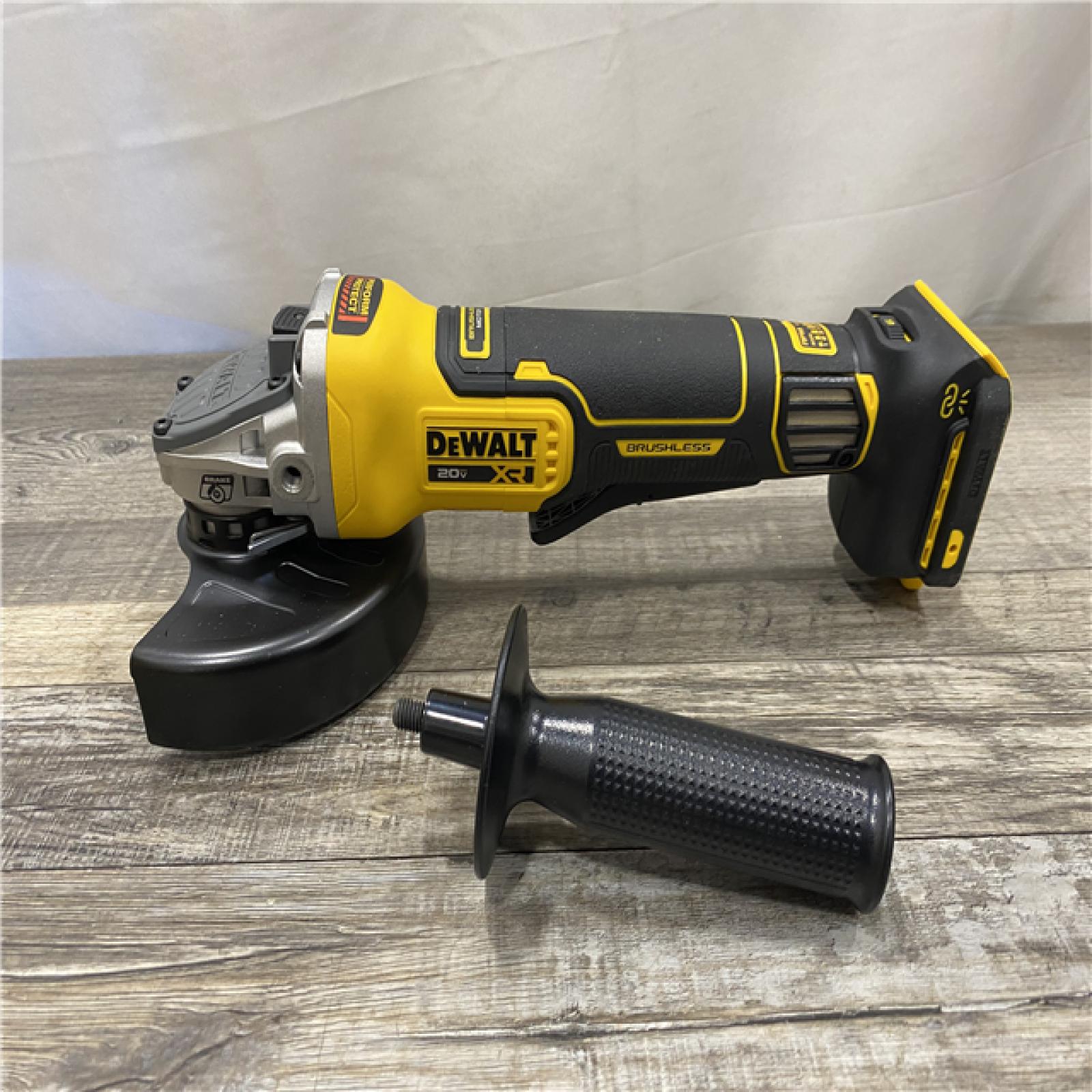 AS-IS DEWALT 20V XR Cordless 4-1/2. in. to 5 in. Variable Speed Angle Grinder (Tool Only)