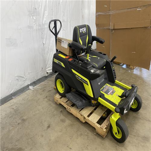 Houston Location AS IS - Ryobi 80v 30in, Cutting Width Riding Mower