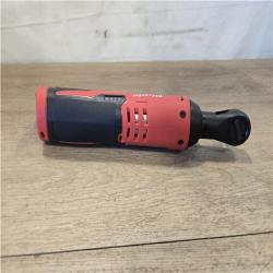 AS-IS Milwaukee 12V Lithium-Ion Cordless 3/8 in. Ratchet (Tool-Only)