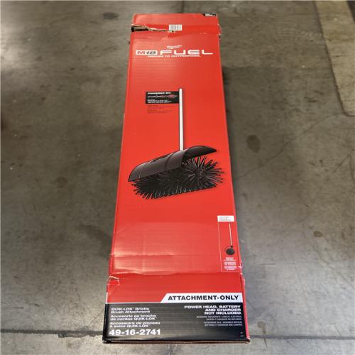 AS-IS - Milwaukee M18 FUEL QUIK-LOK Bristle Brush Attachment