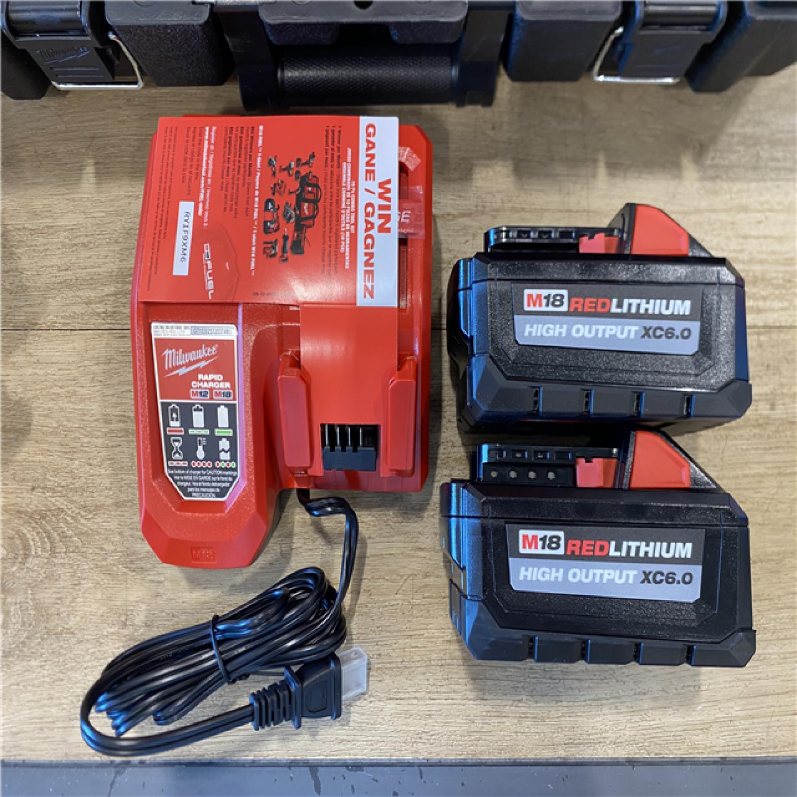 AS-IS Milwaukee FUEL 18V Lithium-Ion Brushless 1 in. Cordless SDS-Plus Rotary Hammer Kit