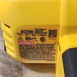 HOUSTON LOCATION - AS-IS DEWALT 20-Volt MAX 7-1/4 in. Cordless Circular Saw (Tool Only)