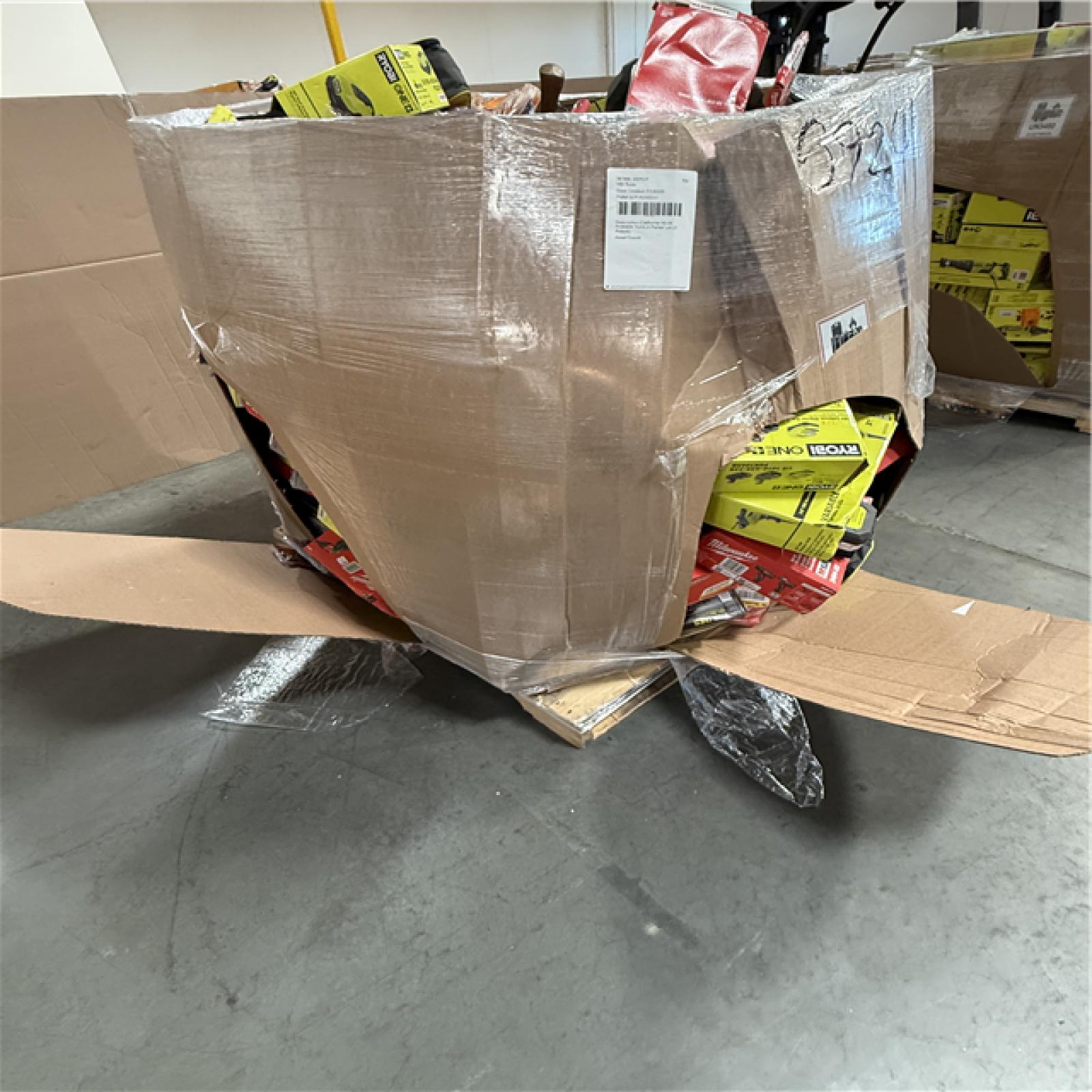 California AS-IS POWER TOOLS Partial Lot (3 Pallets)