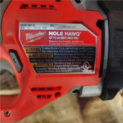 HOUSTON LOCATION - AS-IS Milwaukee  FUEL GEN II 18V Lithium-Ion Brushless Cordless 1/2 in. Hole Hawg Right Angle Drill (Tool-Only)
