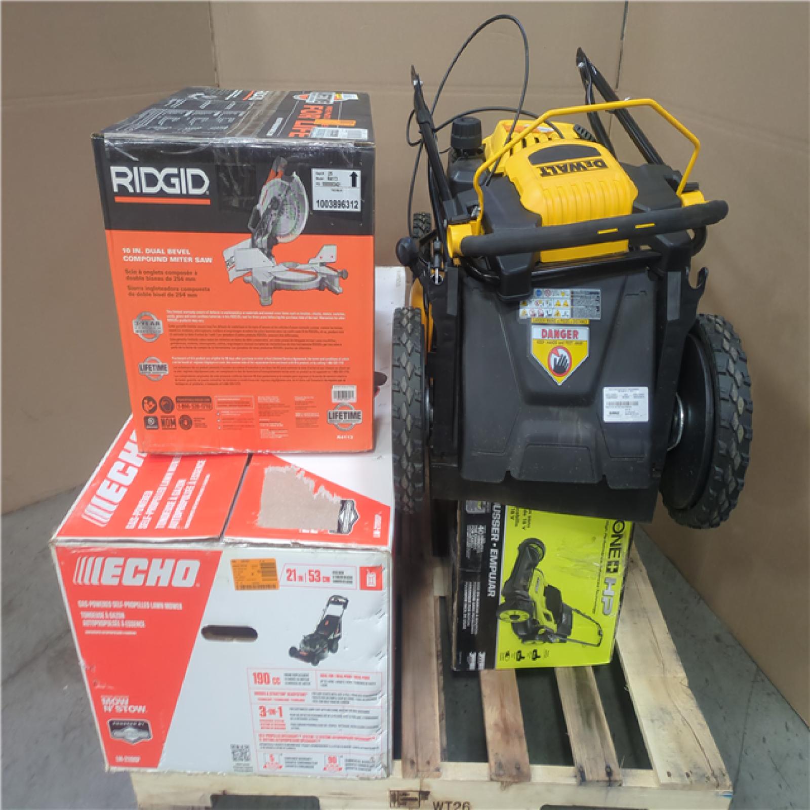 CALIFORNIA AS-IS OUTDOOR POWER EQUIPMENT