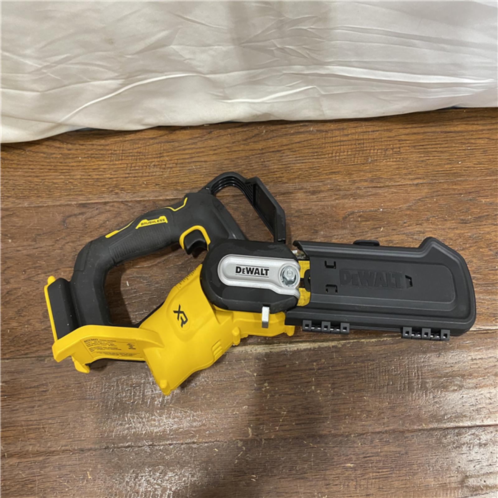 AS-IS 20V MAX 8 in. Brushless Cordless Battery Powered Pruning Chainsaw (Tool Only)