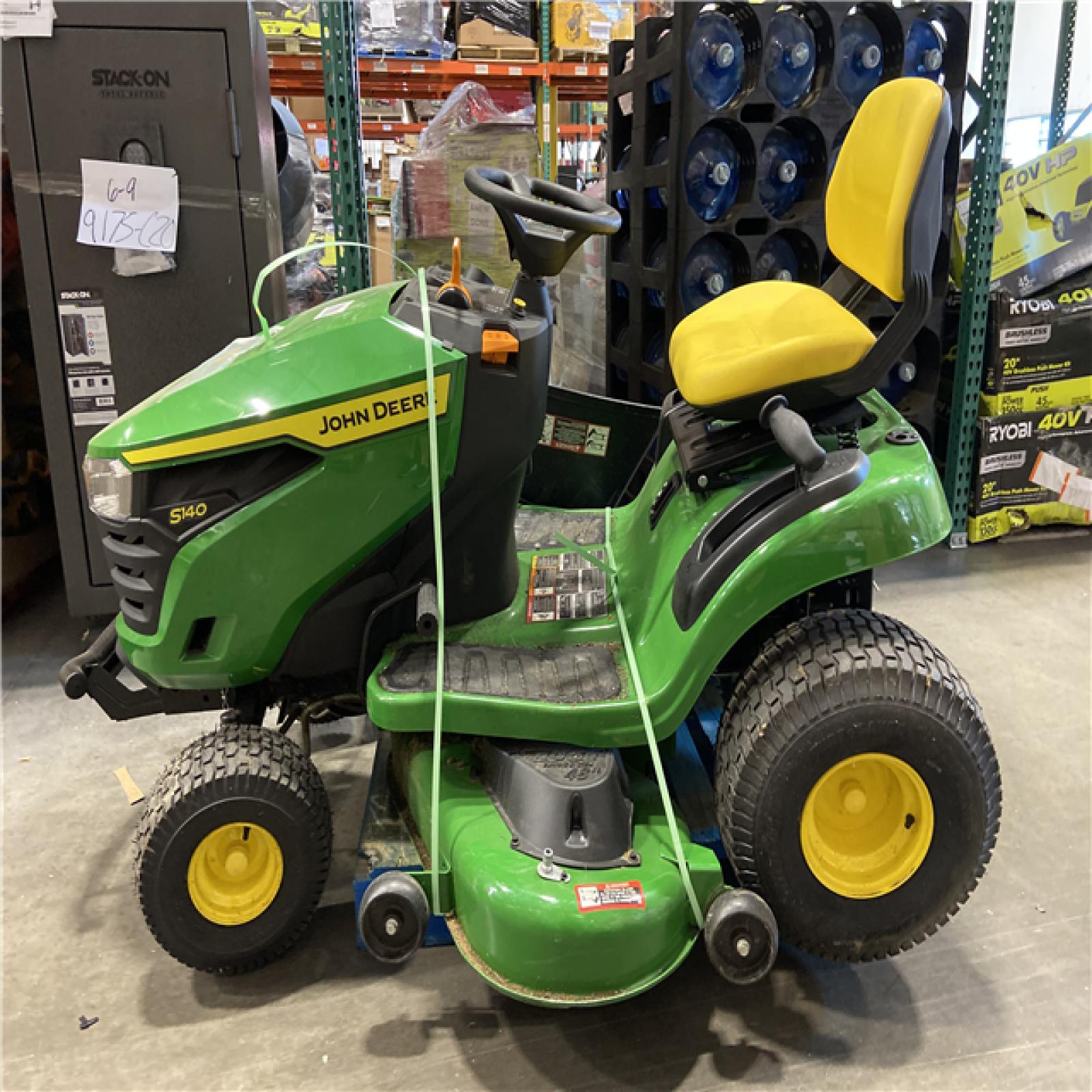 DALLAS LOCATION - John Deere S120 42 in. 22 HP V-Twin Gas Hydrostatic Riding Lawn Mower