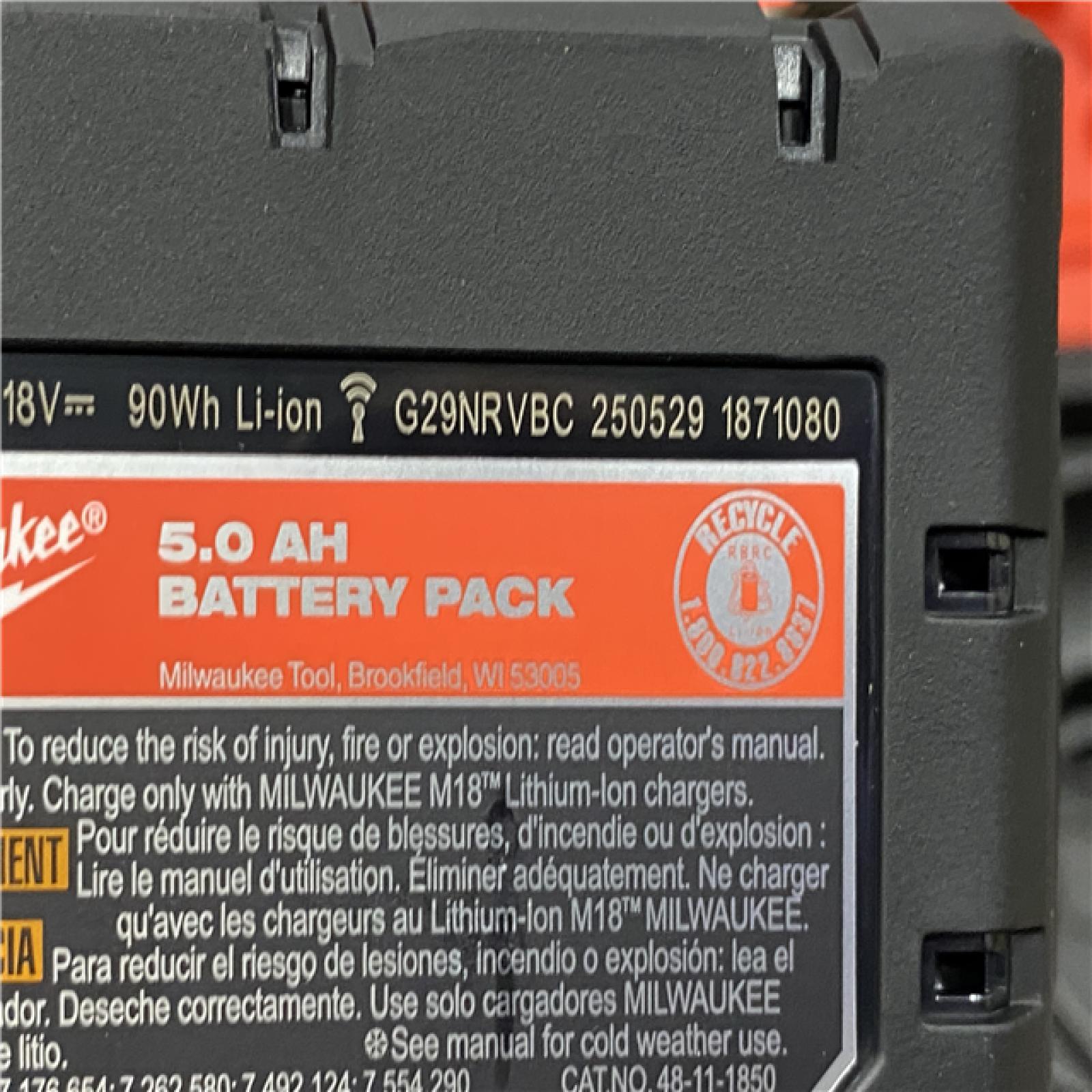 AS-IS Milwaukee 18V Lithium-Ion Brushless Cordless Hammer Drill and Impact Driver Combo Kit