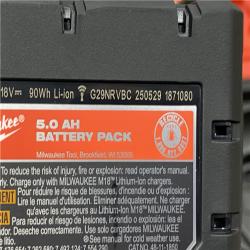 AS-IS Milwaukee 18V Lithium-Ion Brushless Cordless Hammer Drill and Impact Driver Combo Kit