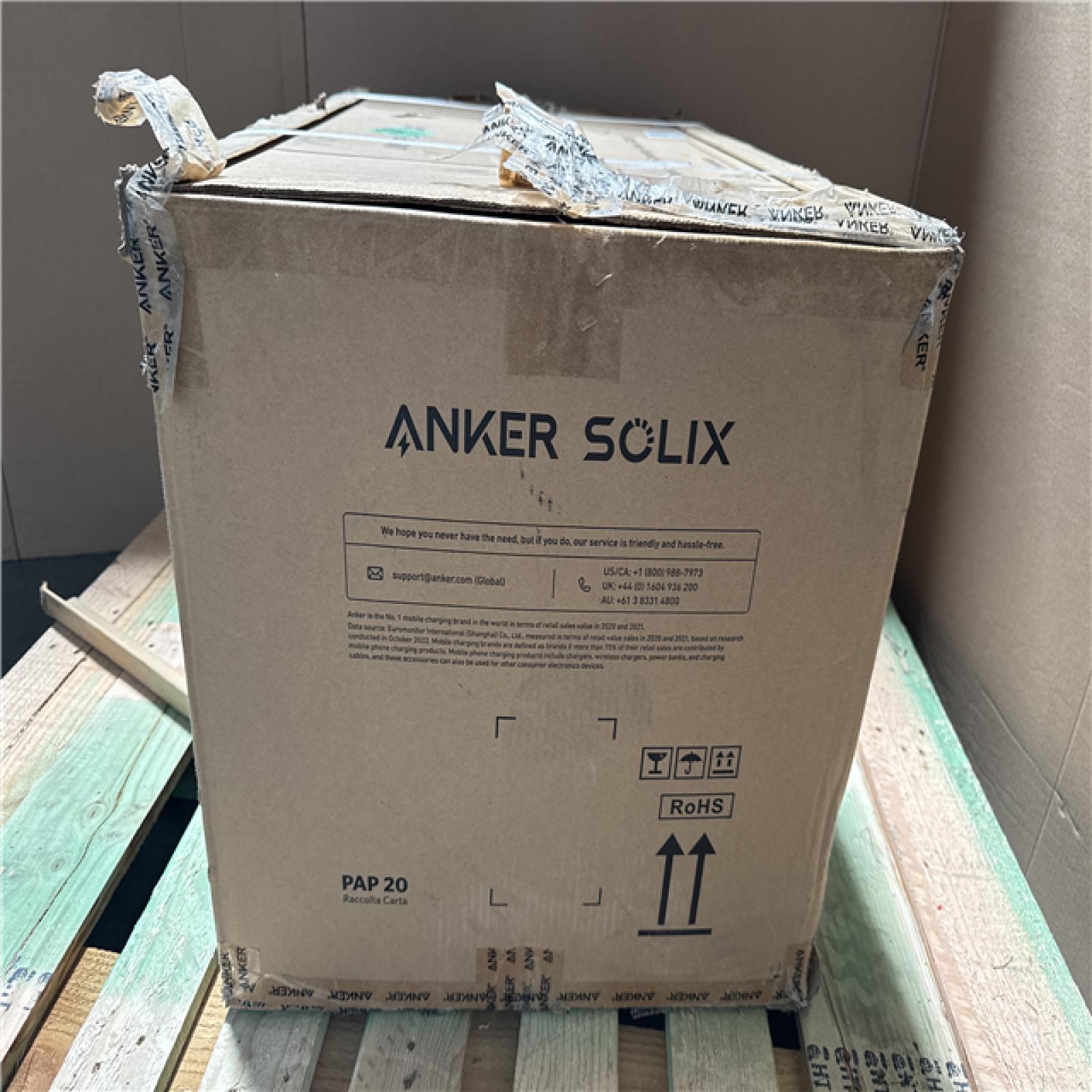 CALIFORNIA AS-IS ANKER SOLIX F3800 PORTBALE POWER STATION