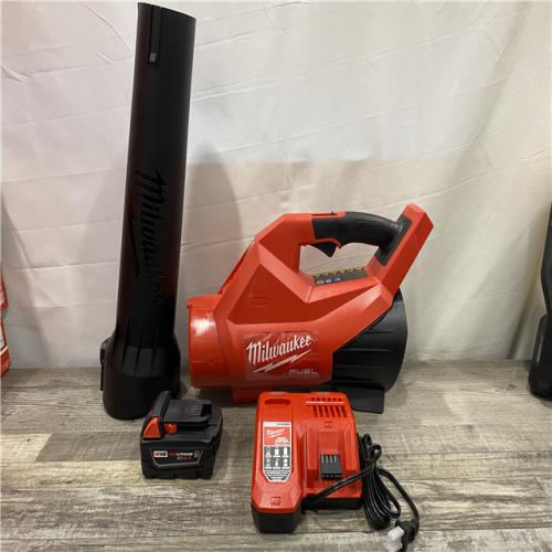AS-IS Milwaukee FUEL 120 MPH 500 CFM 18V Brushless Cordless Battery Powered Leaf Blower Kit