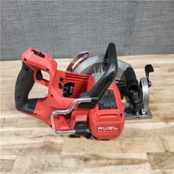 HOUSTON LOCATION - AS-IS Milwaukee  FUEL 18V Lithium-Ion Cordless 7-1/4 in. Rear Handle Circular Saw (Tool-Only)