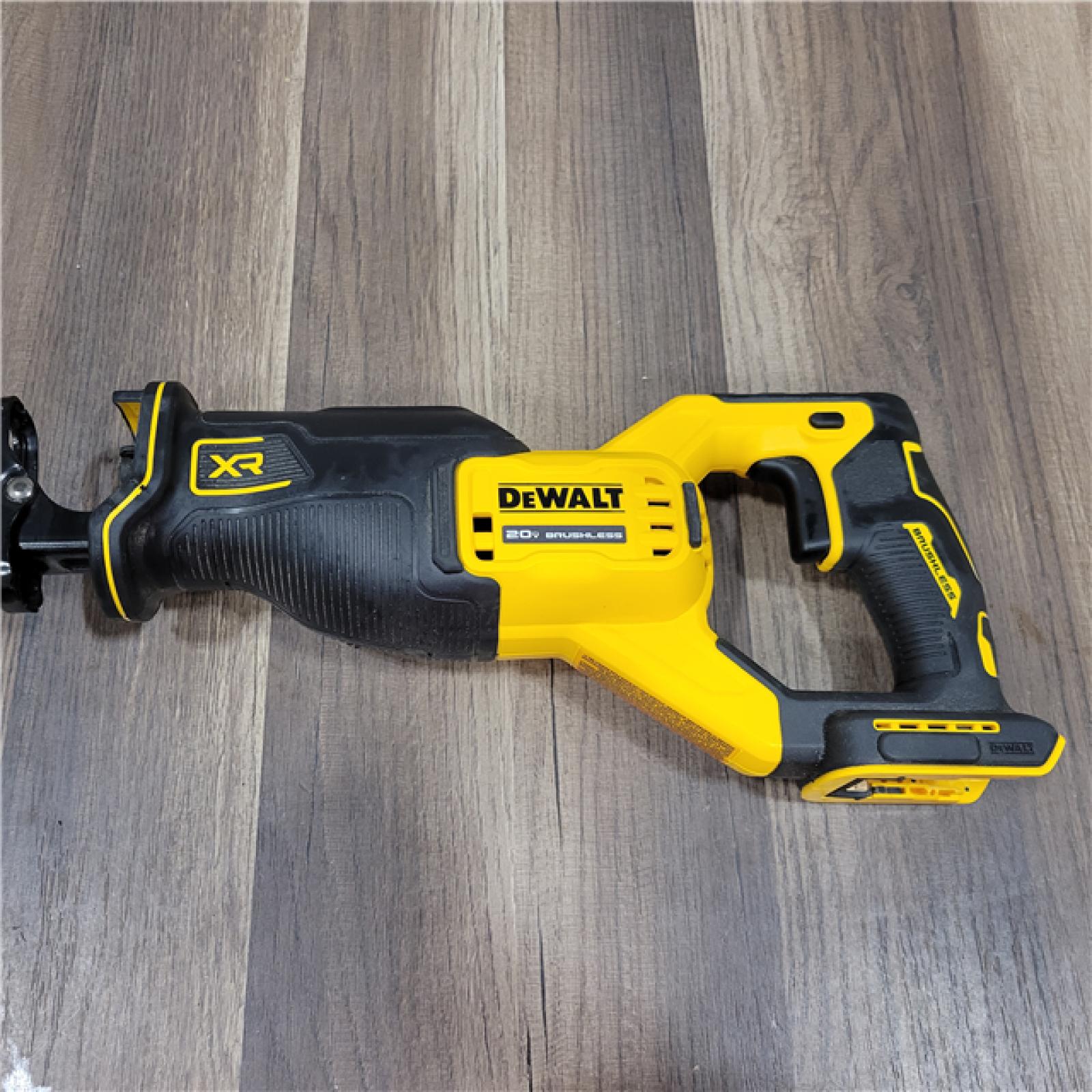 AS-IS DEWALT 20V MAX XR Cordless Brushless Reciprocating Saw (Tool Only)