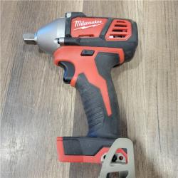 AS-IS Milwaukee M18 18-Volt Lithium-Ion 1/2 in. Cordless Impact Wrench W/ Pin Detent (Tool-Only)