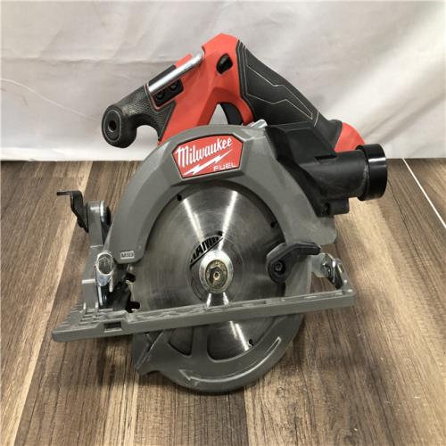 AS-IS Milwaukee  FUEL 18V Lithium-Ion Brushless Cordless 6-1/2 in. Circular Saw (Tool-Only)