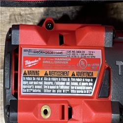 Houston Location AS-IS Milwaukee FUEL 12V Lithium-Ion Brushless Cordless 1/2 in. Hammer Drill (Tool-Only)