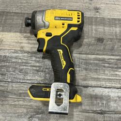 AS-SI DEWALT Atomic 20V Max Lithium-Ion Brushless Cordless Compact 1/4 in. Impact Driver Kit