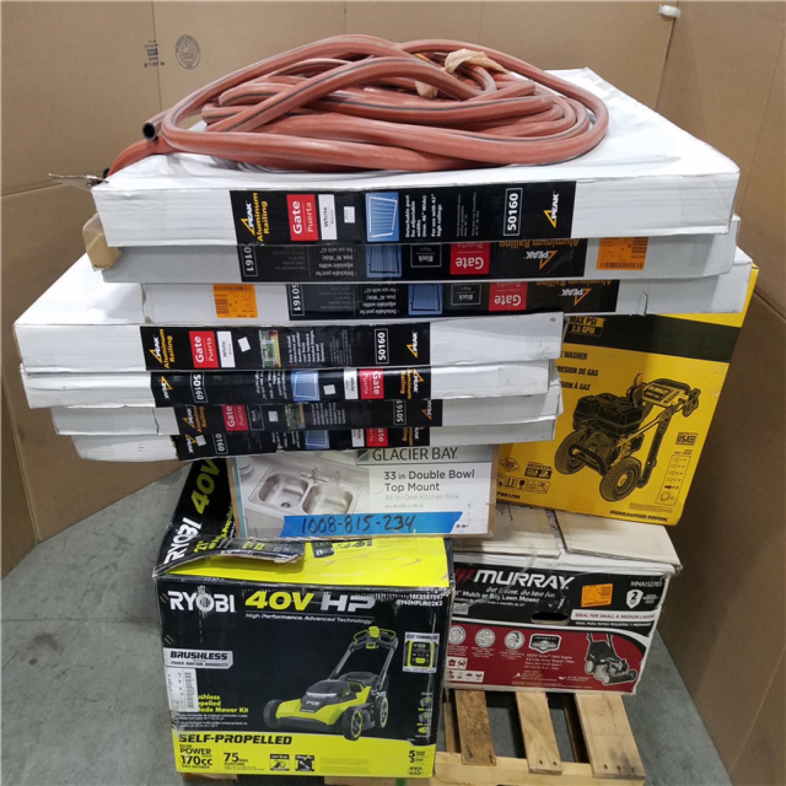 CALIFORNIA AS-IS HOME IMPROVEMENT PALLET