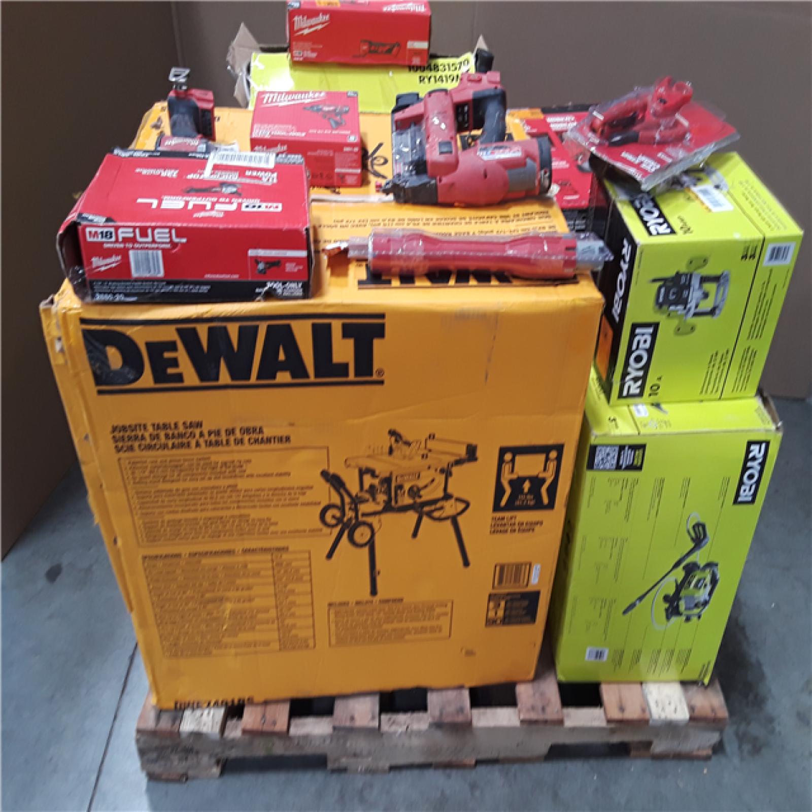 CALIFORNIA AS-IS TOOL PALLET