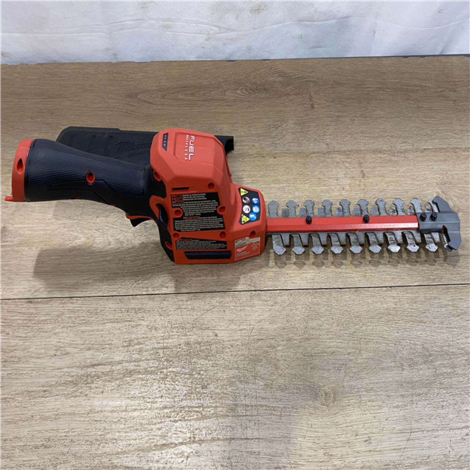 AS-IS Milwaukee FUEL 8 in. 12V Lithium-Ion Brushless Cordless Hedge Trimmer (Tool-Only)