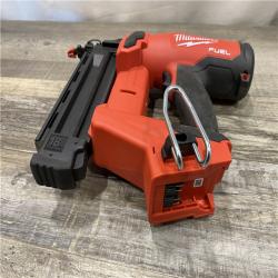 AS-IS Milwaukee  FUEL 18-Volt Lithium-Ion Brushless Cordless Gen II 18-Gauge Brad Nailer (Tool-Only)