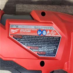 HOUSTON LOCATION - AS-IS MILWAUKEE FUEL 18-Volt Lithium-Ion Brushless Cordless 18-Gauge 1/4 in. Narrow Crown Stapler (Tool-Only)